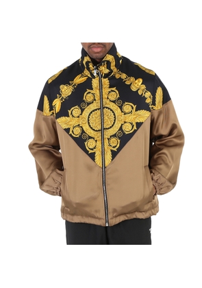 Versace Mens Baroque Print Technical Track Jacket