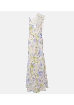 Zimmermann Natura linen and silk organza slip dress