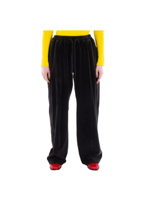 T by Alexander Wang Articulated Velour Track Pants