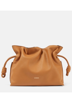 Loewe Flamenco leather clutch