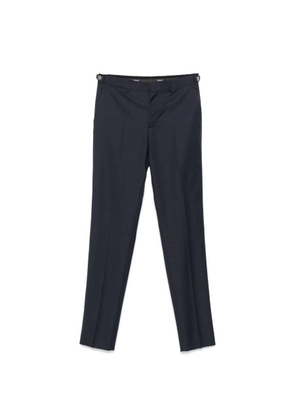 Versace Pleated Wool Formal Trousers