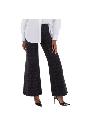 Coach Signature Wide-Leg Denim Jeans