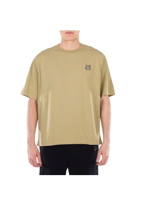 Maison Kitsune Fox Head Patch Oversized T-Shirt