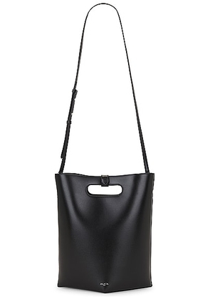 ALAÏA Folded Tote Bag in Noir - Black. Size all.