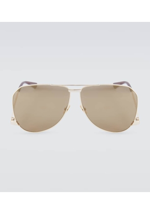 Saint Laurent SL 690 aviator sunglasses