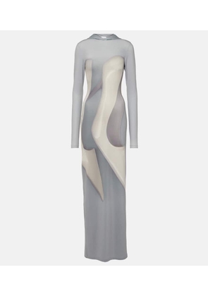 Acne Studios Printed jersey maxi dress