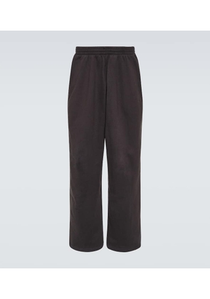 Balenciaga Baggy cotton fleece sweatpants