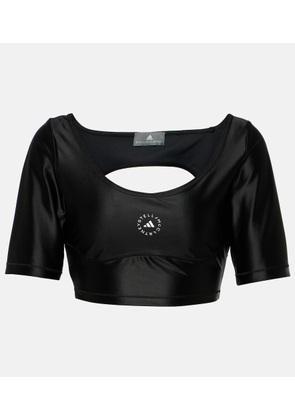Adidas by Stella McCartney Logo technical crop top