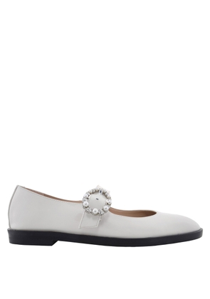 Stuart Weitzman Loralei Crystals Mary Jane Shoes