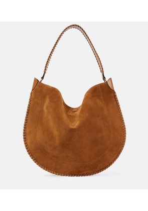 Isabel Marant Oskan braided suede shoulder bag
