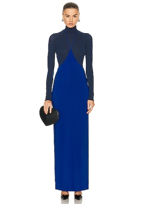 ALAÏA Gown Skirt in Bleu De Prusse - Royal. Size 38 (also in ).