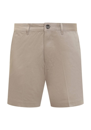 Ami Paris Ami De Coeur Cotton Chino Shorts