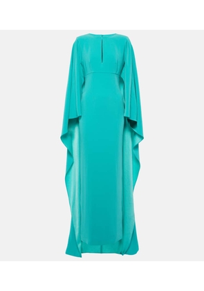 Roland Mouret Cutout crepe satin gown