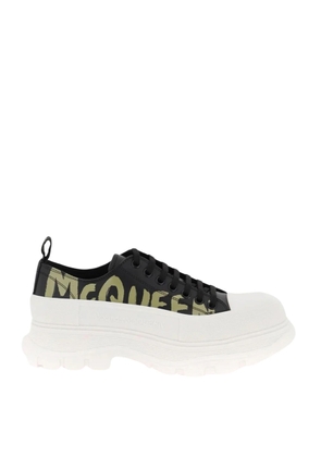 Alexander Mcqueen Tread Slick Lace-Up Sneakers