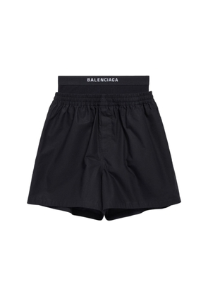 Balenciaga Mens Hybrid Cotton Boxer Shorts