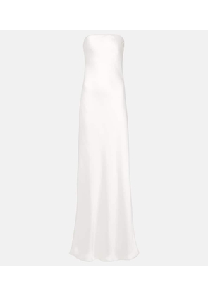 Norma Kamali Crepe satin gown
