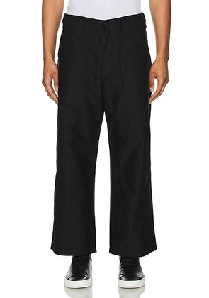 Beams Plus Mil Utility Trousers in Black - Black. Size XL/1X (also in ).