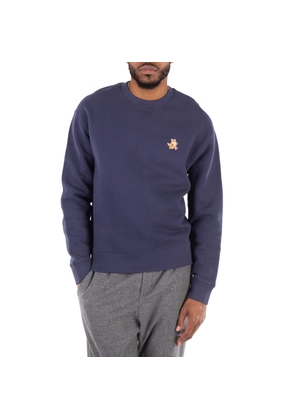 Maison Kitsune Speedy Fox Patch Cotton Sweatshirt