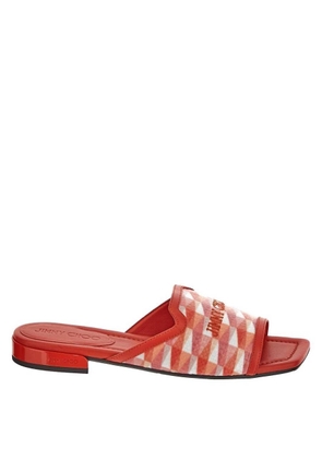 Jimmy Choo Nako Nappa Leather Flats