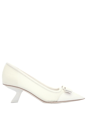 Ferragamo Anz Vara Bow Mesh Pumps