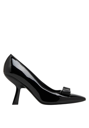Ferragamo Patent Leather Vara Bow Pumps