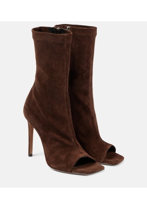 Paris Texas Amanda suede ankle boots
