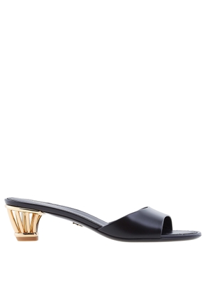 Ferragamo Arya 40 Cage Heel Mules