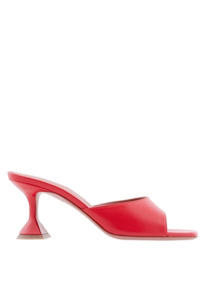 Amina Muaddi Nappa Red Lupita 70 Sandals