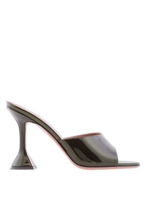 Amina Muaddi Mirror Moss Lupita 70 Slippers