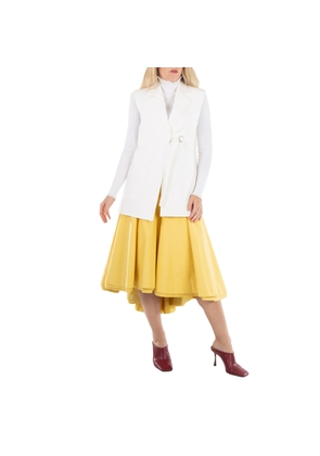 Jil Sander Notch Napel Two Pocket Cotton Vest