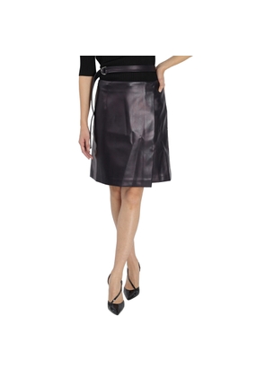 Atlein Ladies Black Belt Skirt