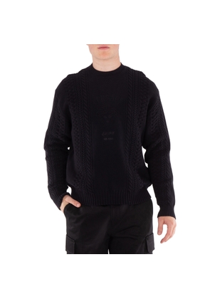 Versace Medusa Milano Cable-Knit Sweater