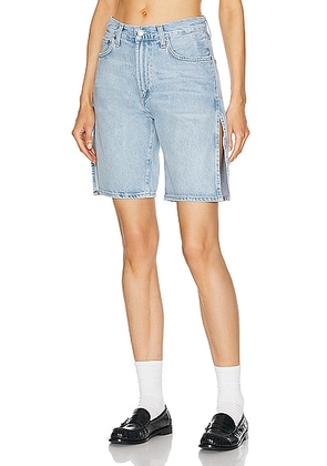 AGOLDE Vida High Rise Relaxed Straight in Fragment - Denim-Light. Size 23 (also in 26, 31).