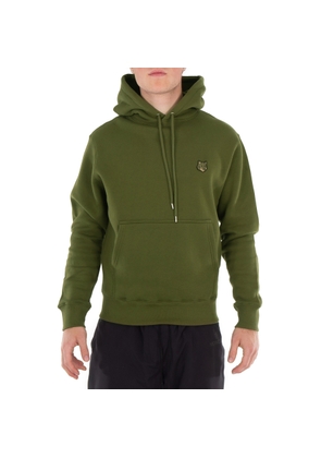 Maison Kitsune Fox Head Patch Cotton Hoodie