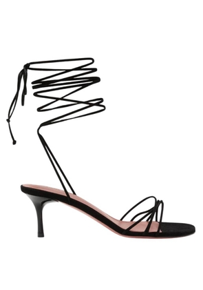 Amina Muaddi Lori Lace Up 60 Sandals