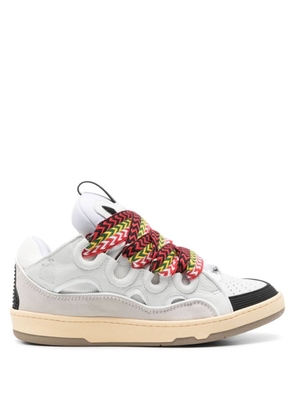 Lanvin Leather Curb Sneakers