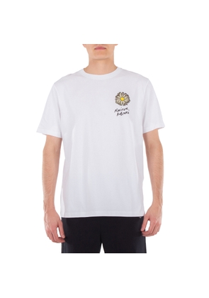 Maison Kitsune Floating Flower Cotton T-Shirt
