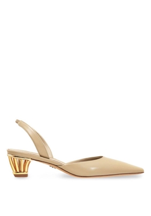 Ferragamo Alyssa Cage-Heel Slingback Pumps