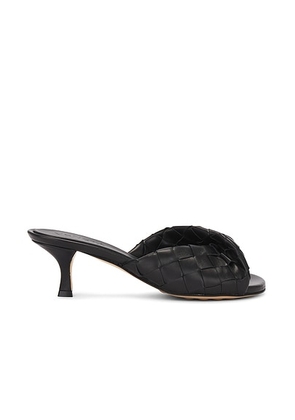 Bottega Veneta Blink Sandal in Black - Black. Size 36 (also in 36.5, 37).