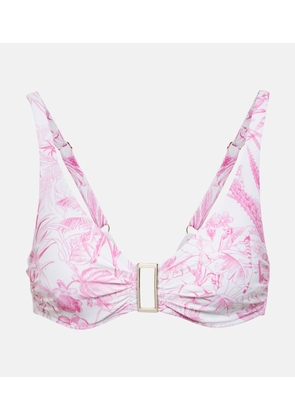 Melissa Odabash Bel Air printed bikini top