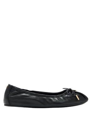 Ferragamo Bow Detail Elasticated Ballet Flats