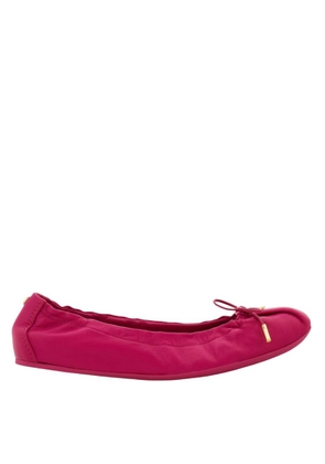 Ferragamo Bow Detail Elasticated Ballet Flats