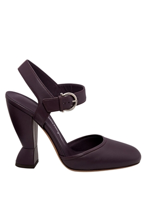 Salvatore Ferragamo Gazania Pumps in Purple