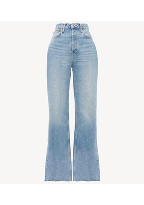 Re/Done High-rise wide-leg jeans