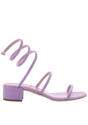 Rene Caovilla Cleo Crystal-Embellished Sandals
