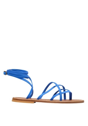 K Jacques Criss-Cross Strap Zenobie Sandals