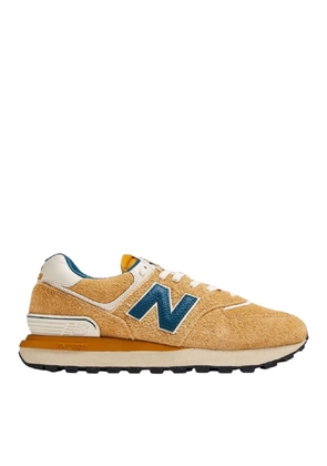 New Balance 574 Legacy Mustard Gold Sneakers