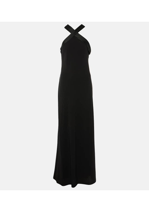Max Mara Anta halterneck gown