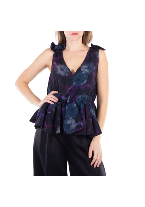 Rotate Chiffon Ruffle Top