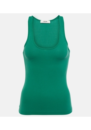 Agolde Bianca ribbed-knit tank top